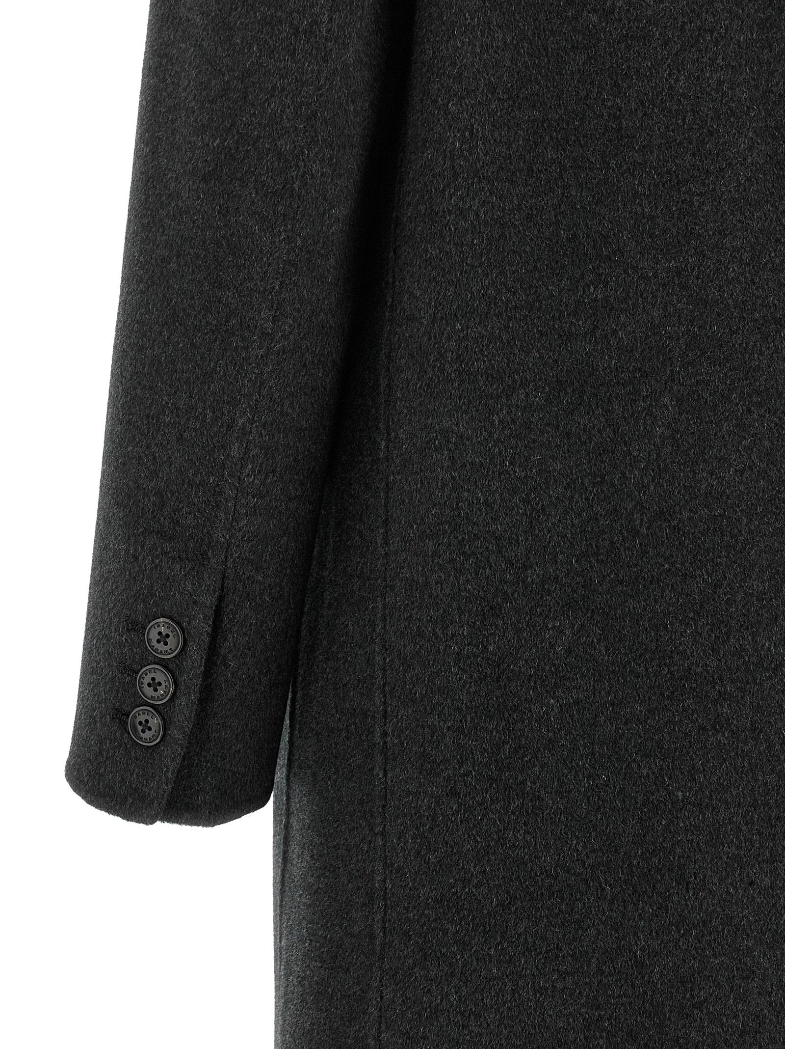Isabel Marant Chelsea Coat Gray