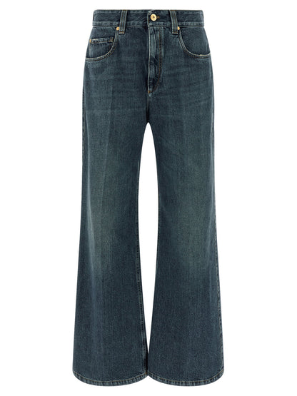 Brunello Cucinelli Contemporary Loose Jeans Blue