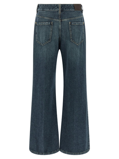 Brunello Cucinelli Contemporary Loose Jeans Blue
