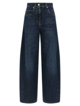 Brunello Cucinelli Wide Barrel Full Lenght Jeans Blue