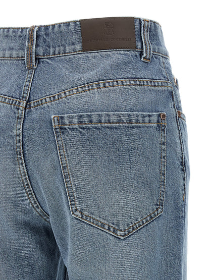 Brunello Cucinelli Retro Jeans Blue