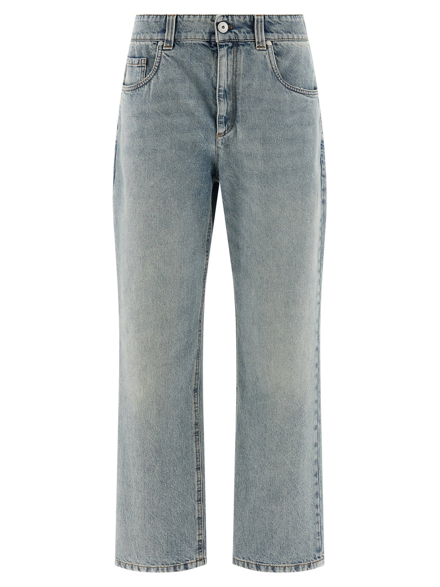 Brunello Cucinelli Retro Jeans Light Blue