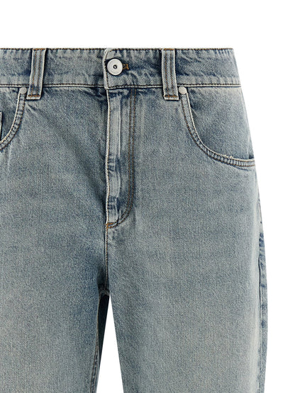 Brunello Cucinelli Retro Jeans Light Blue
