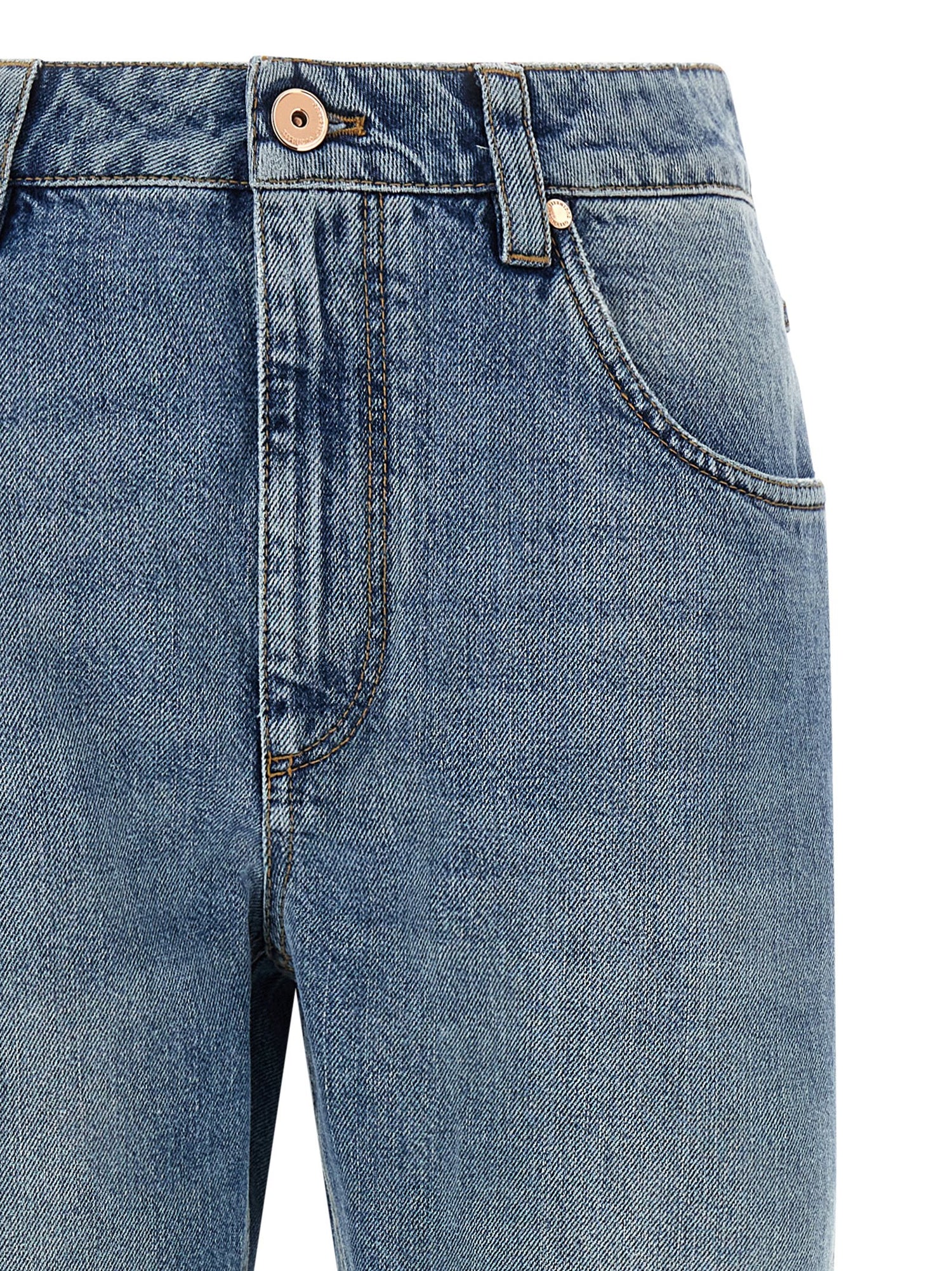 Brunello Cucinelli The Straight Leg Jeans Blue