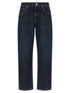 Brunello Cucinelli Shiny Bartack Jeans Blue