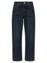 Brunello Cucinelli Shiny Bartack Jeans Blue