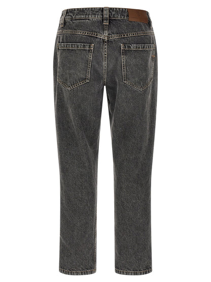 Brunello Cucinelli Monile Jeans Gray