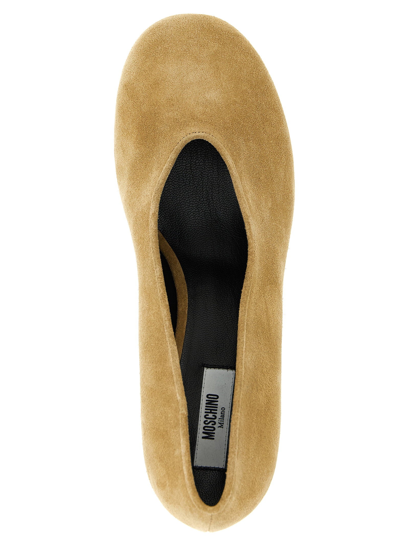 Moschino Duck Pumps Beige