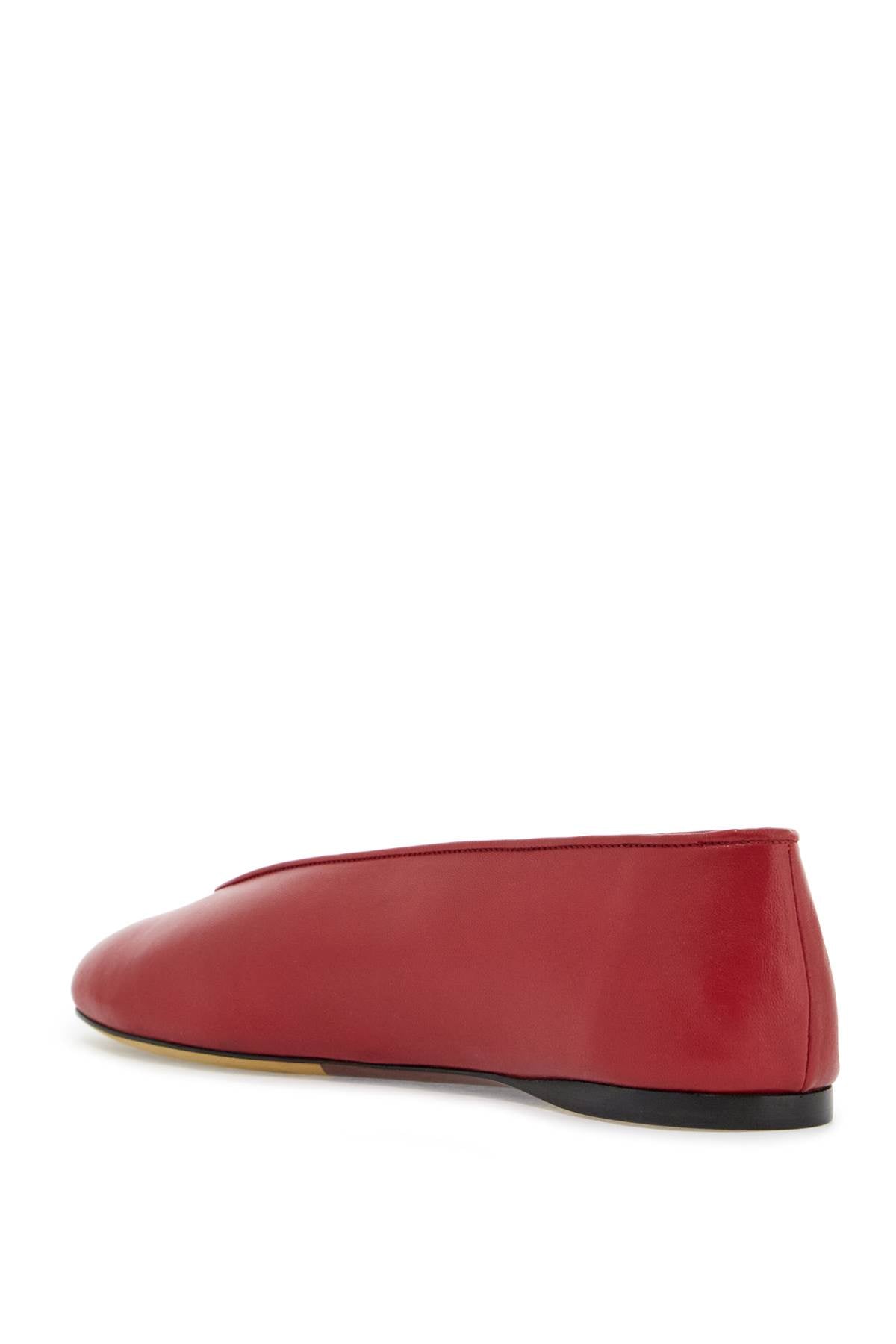 Moschino Jil Sander Duck ballerinas red