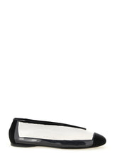 Moschino Pvc Ballet Flats Black