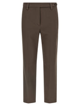 Brunello Cucinelli Cotton Trousers Brown
