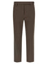 Brunello Cucinelli Cotton Trousers Brown