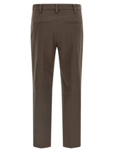 Brunello Cucinelli Cotton Trousers Brown