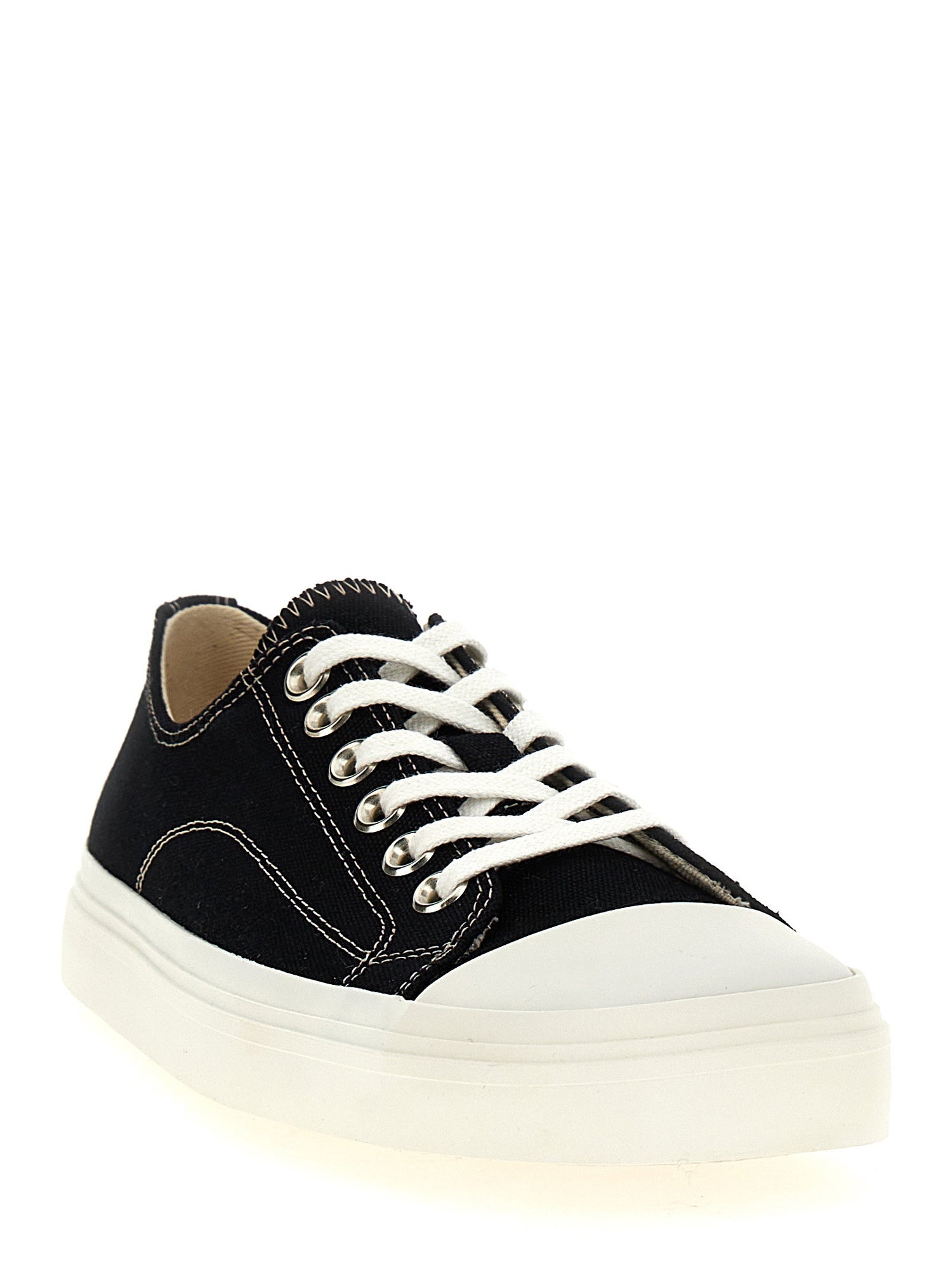 Moschino Canvas Sneakers Black