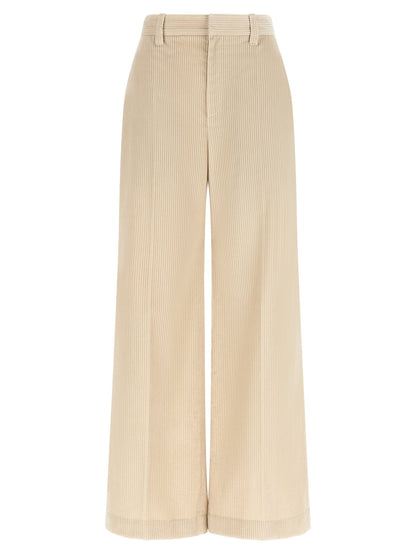 Brunello Cucinelli Loose Pants Beige