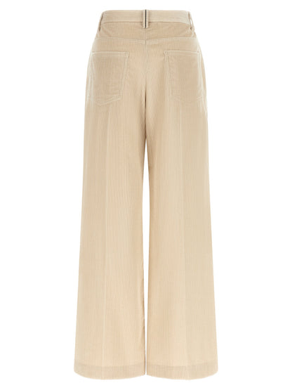 Brunello Cucinelli Loose Pants Beige