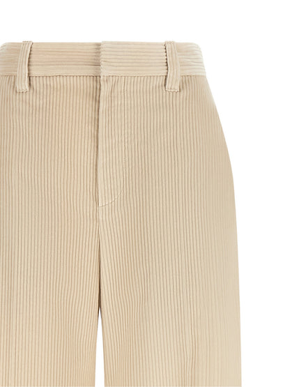 Brunello Cucinelli Loose Pants Beige