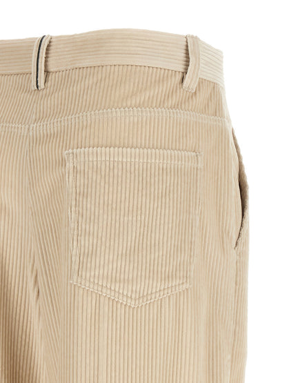 Brunello Cucinelli Loose Pants Beige