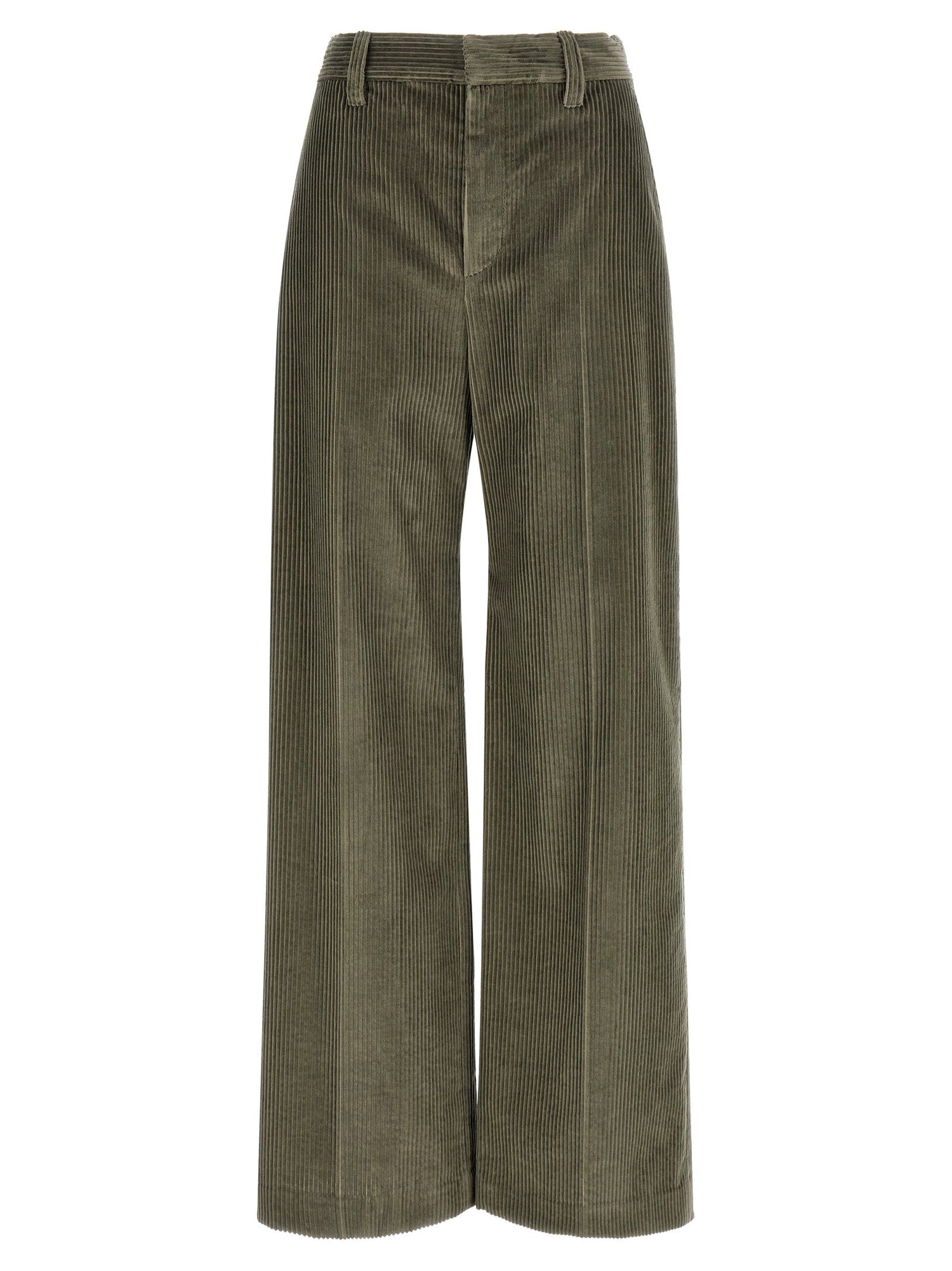 Brunello Cucinelli Corduroy Trousers Green