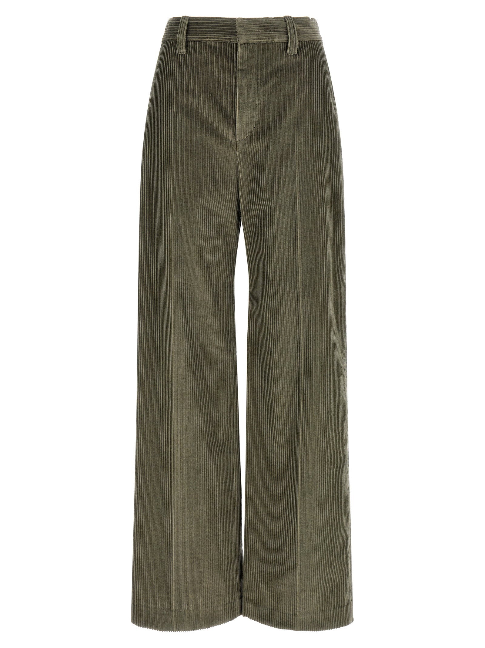 Brunello Cucinelli Corduroy Trousers Green