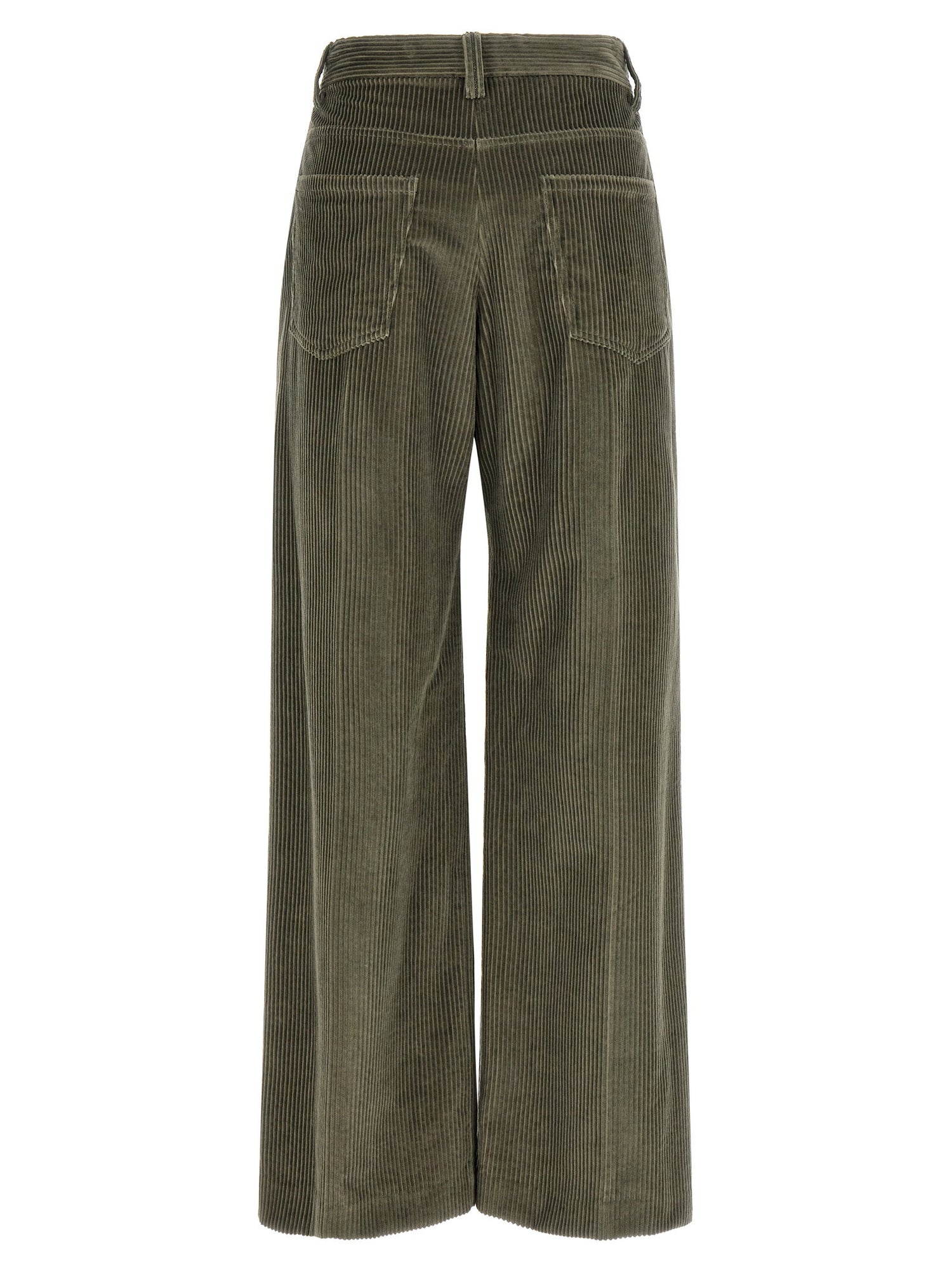 Brunello Cucinelli Corduroy Trousers Green