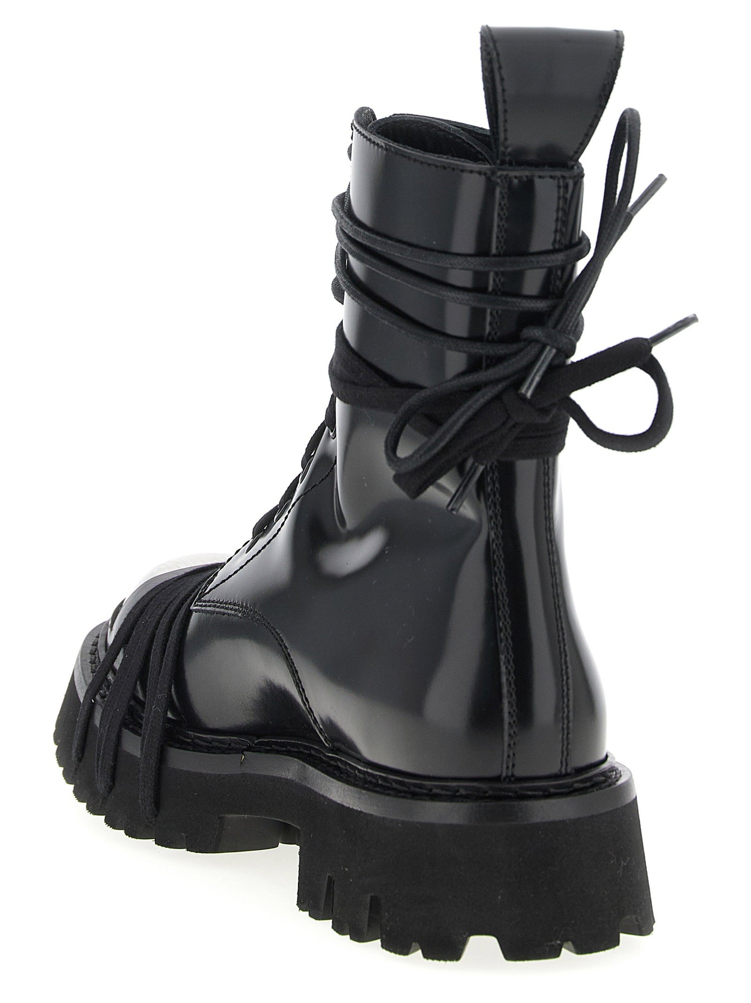 Moschino Combat Combat Boots Black
