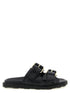Moschino Double Strap Sandals Black