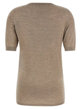 Fabiana Filippi Cashmere And Silk Sweater Beige