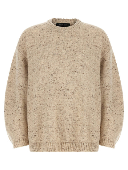 Fabiana Filippi Melange Wool Sweater Pink