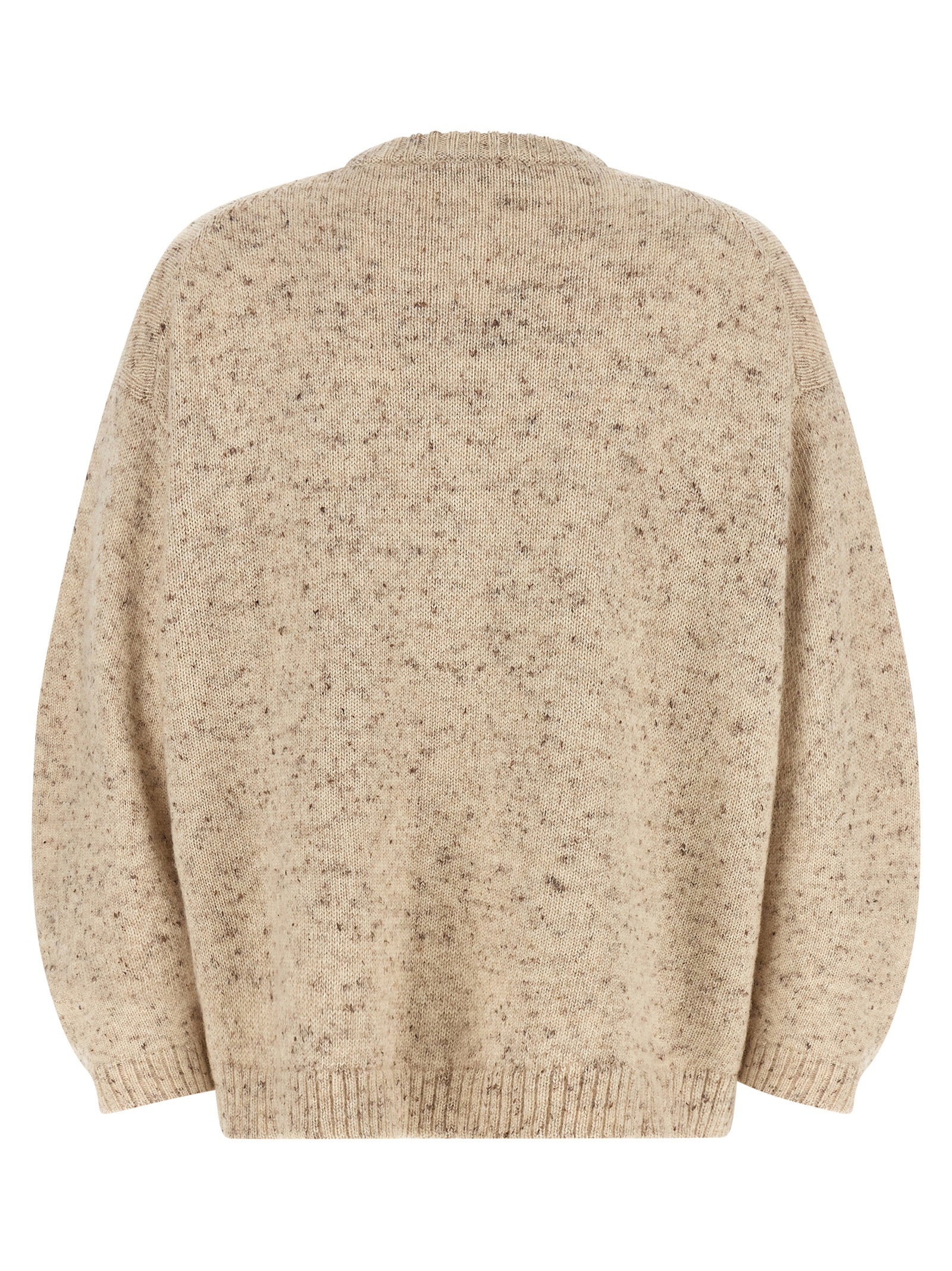 Fabiana Filippi Melange Wool Sweater Pink