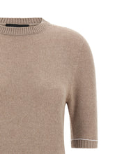 Fabiana Filippi Gauze Platinum Sweater Beige