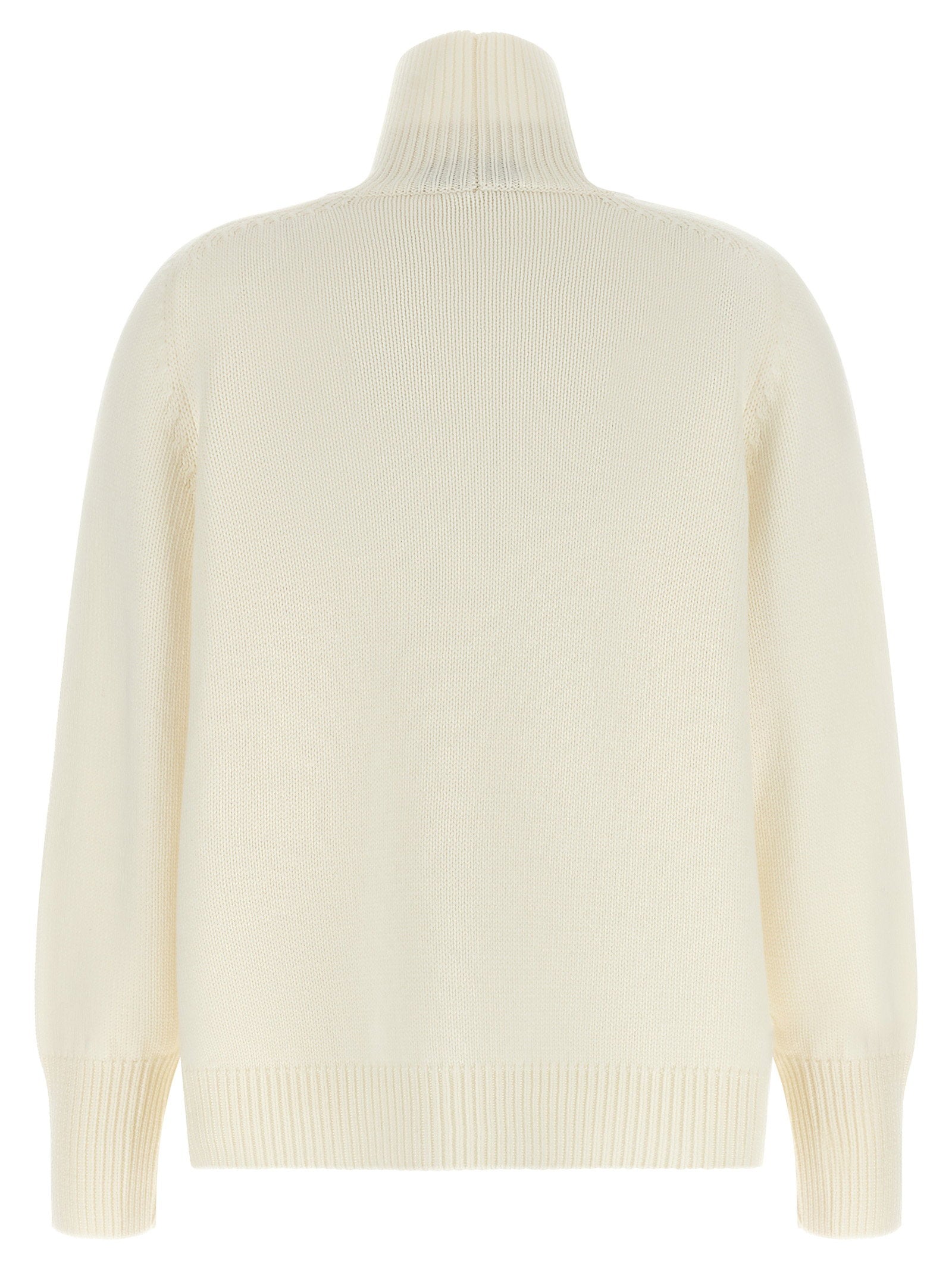 Fabiana Filippi Knot Pin Sweater White