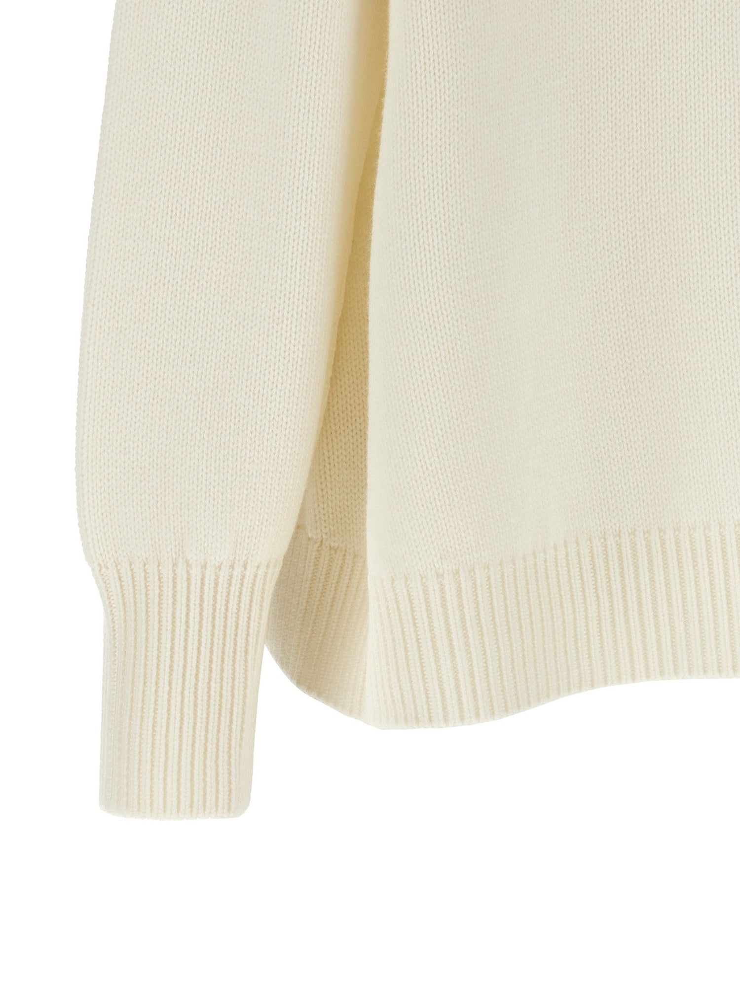 Fabiana Filippi Knot Pin Sweater White