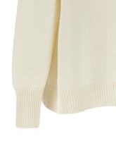 Fabiana Filippi Knot Pin Sweater White