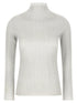 Fabiana Filippi Lamé Thread Sweater Gray
