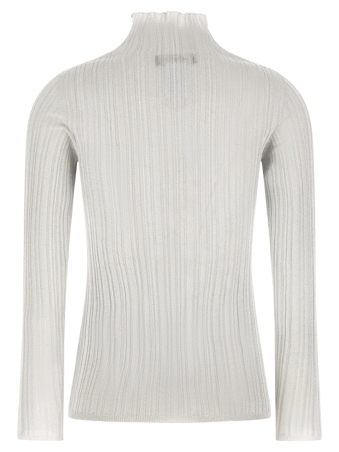 Fabiana Filippi Lamé Thread Sweater Gray
