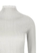 Fabiana Filippi Lamé Thread Sweater Gray