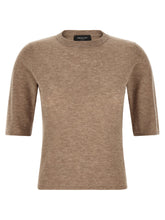 Fabiana Filippi Micro Sequin T-shirt Beige