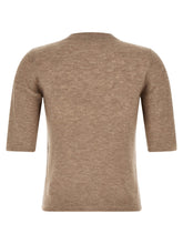 Fabiana Filippi Micro Sequin T-shirt Beige