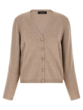 Fabiana Filippi Filo Diamante Cardigan Beige