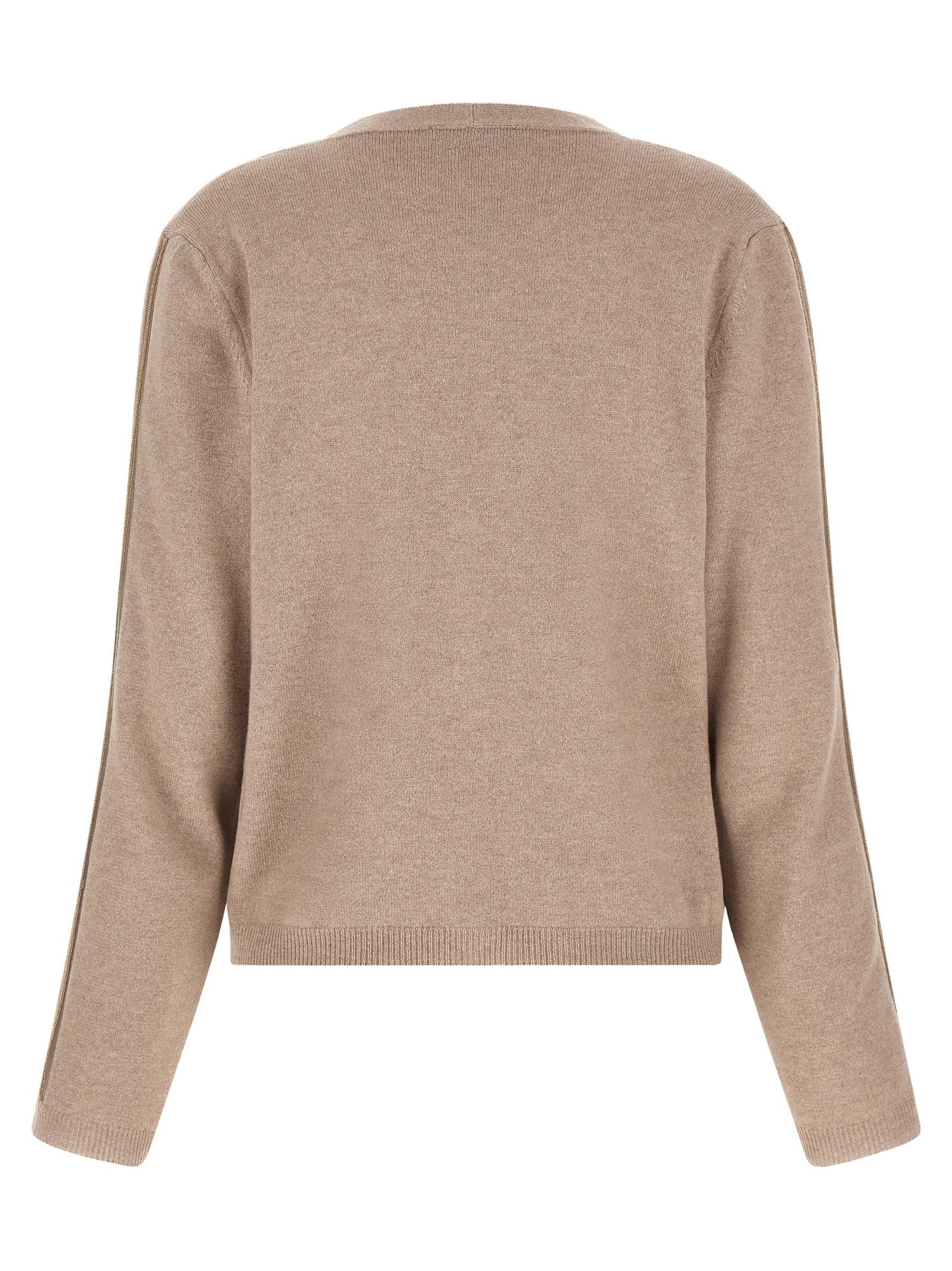 Fabiana Filippi Filo Diamante Cardigan Beige