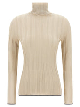 Fabiana Filippi Lurex Sweater Gold