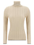 Fabiana Filippi Lurex Sweater Gold