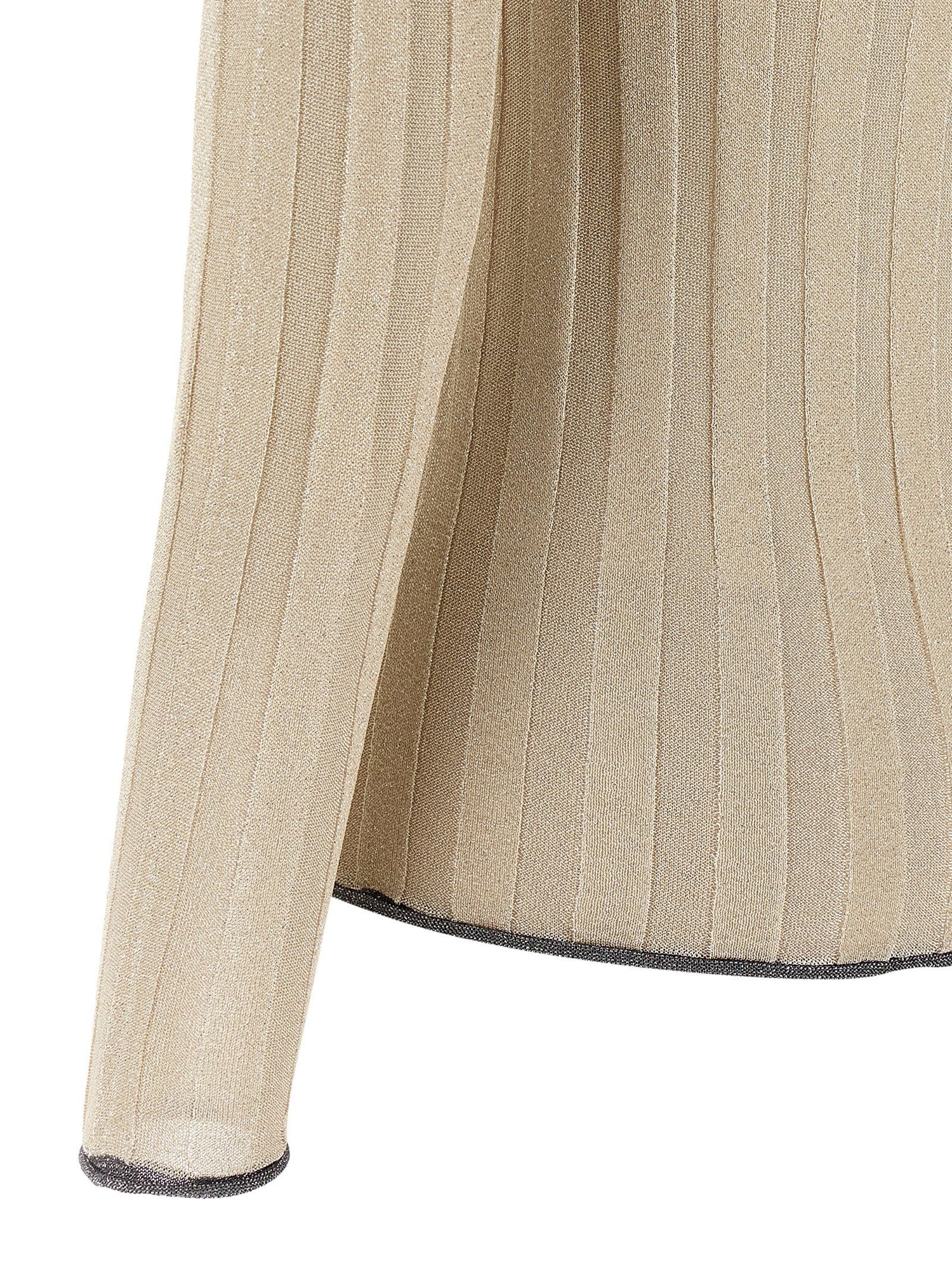 Fabiana Filippi Lurex Sweater Gold