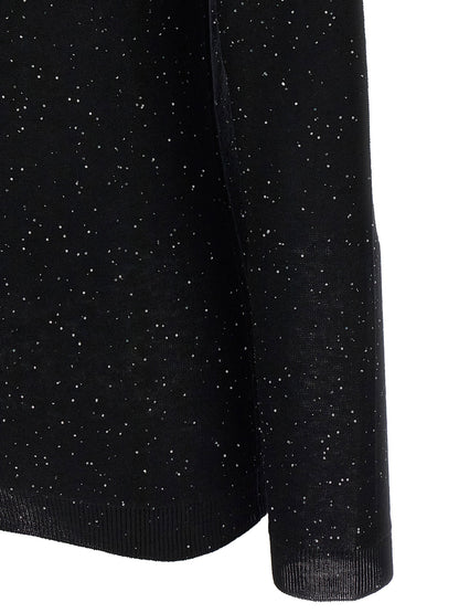 Fabiana Filippi Sequin Sweater Black