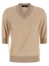 Fabiana Filippi Double Layer Sweater Beige