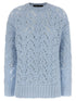 Fabiana Filippi Openwork Sweater Light blue