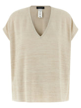 Fabiana Filippi Lamé Thread Sweater Gold