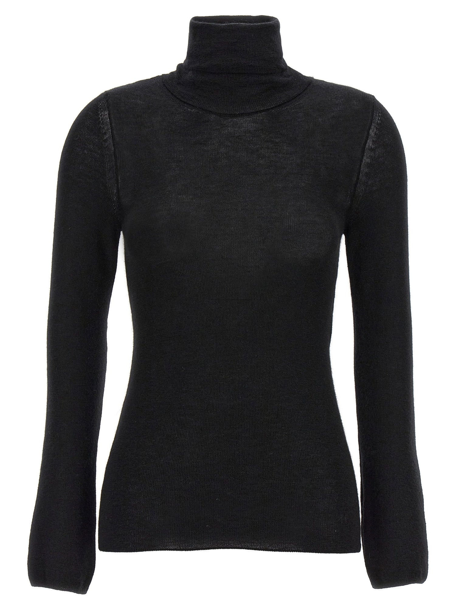 Tom Ford Silk Cashmere Turtleneck Sweater Black