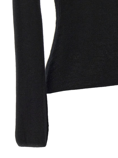 Tom Ford Silk Cashmere Turtleneck Sweater Black